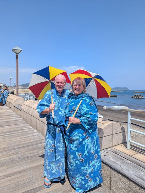 Julie's private tour in Kagoshima with guide Shoko