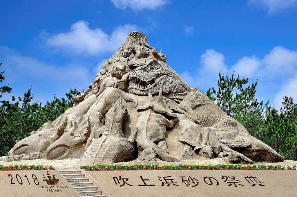Fukiagehama Sand Festival Golden Week